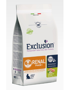 Exclusion gatto diete renal...