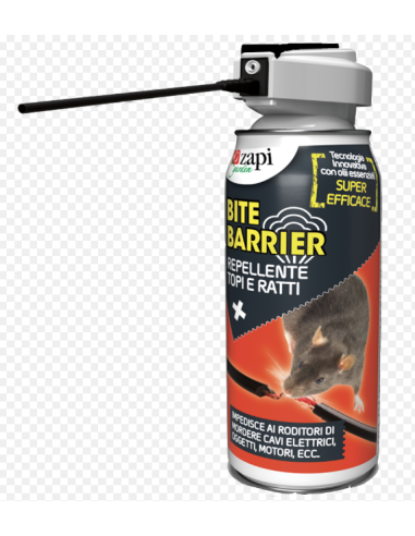 ZAPI - Bite Barrier - Repellente Topi e ratti 400 ml.