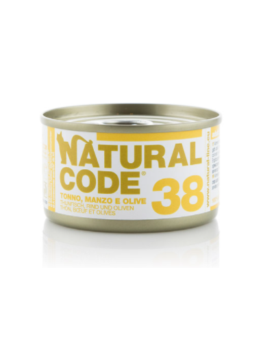Natural code gatto - 38 - tonno manzo...