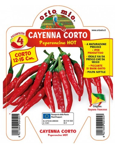 ORTO MIO - PEPERONCINO PICCANTE -... ORTO MIO - PEPERONCINO PICCANTE -...