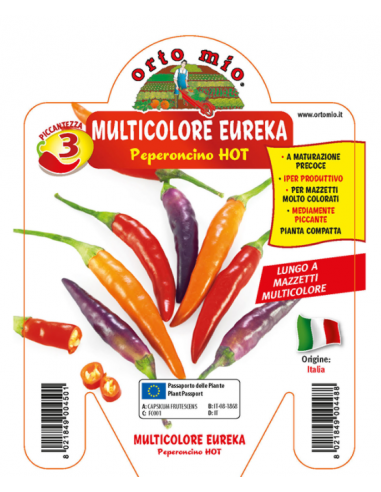 ORTO MIO - PEPERONCINO PICCANTE -... ORTO MIO - PEPERONCINO PICCANTE -...