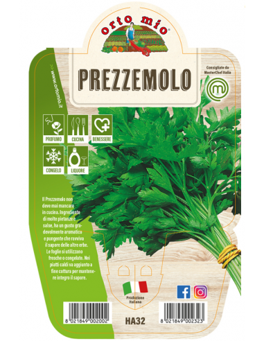 ORTO MIO - LE AROMATICHE - PREZZEMOLO... ORTO MIO - LE AROMATICHE - PREZZEMOLO...
